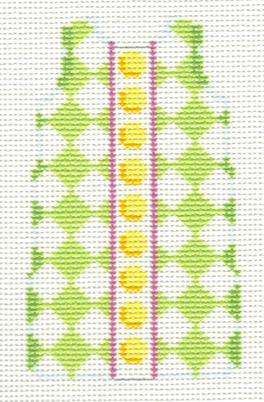 Lime Harlequin Shift
