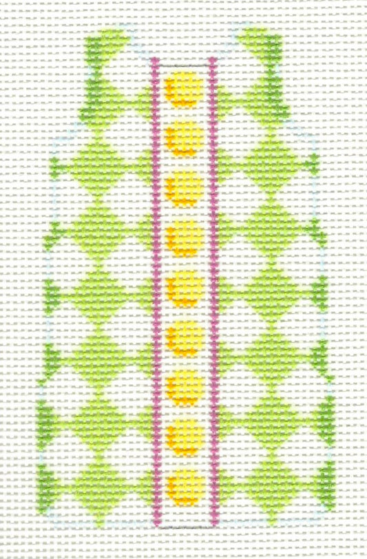 Lime Harlequin Shift