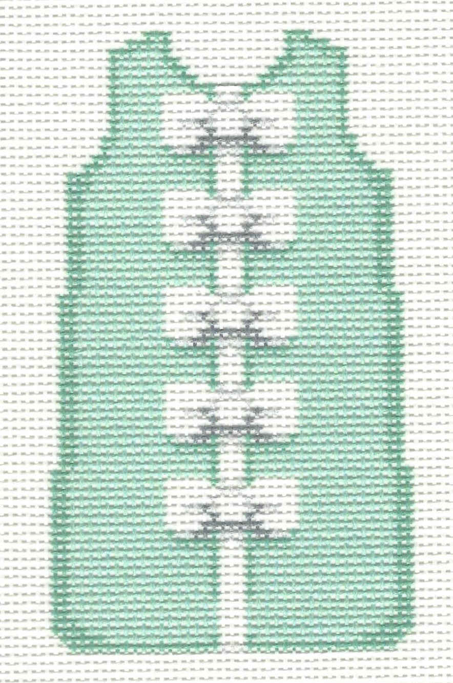 White Bows Turquoise Shift
