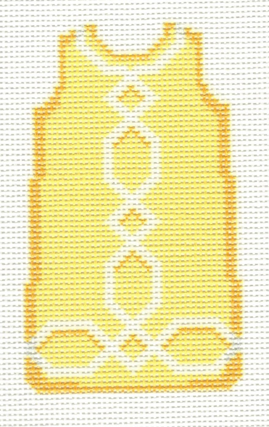 Yellow Lattice Trim Shift