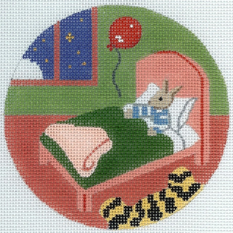 Goodnight Moon Bunny in Bed