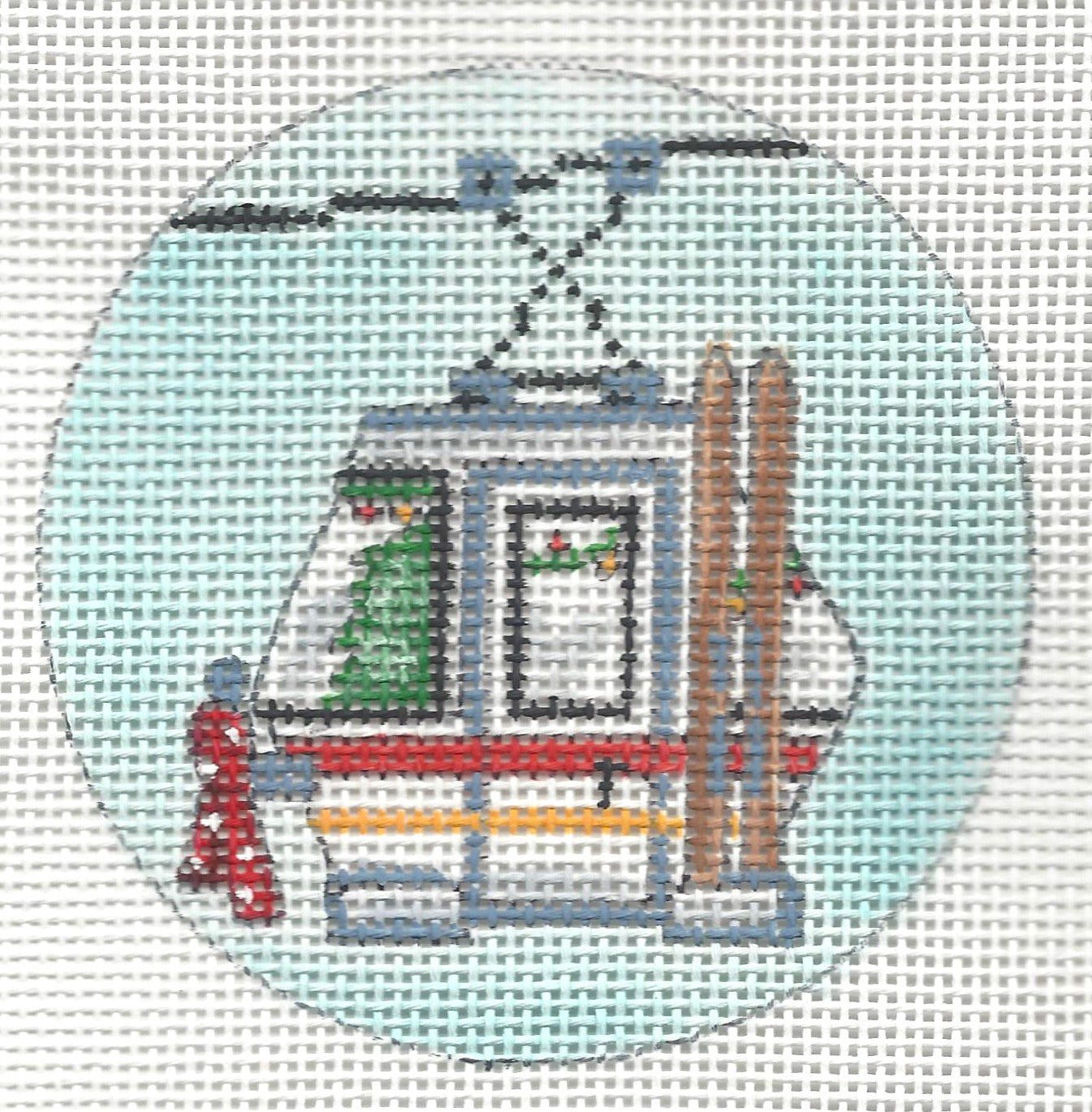 Christmas Ski Gondola