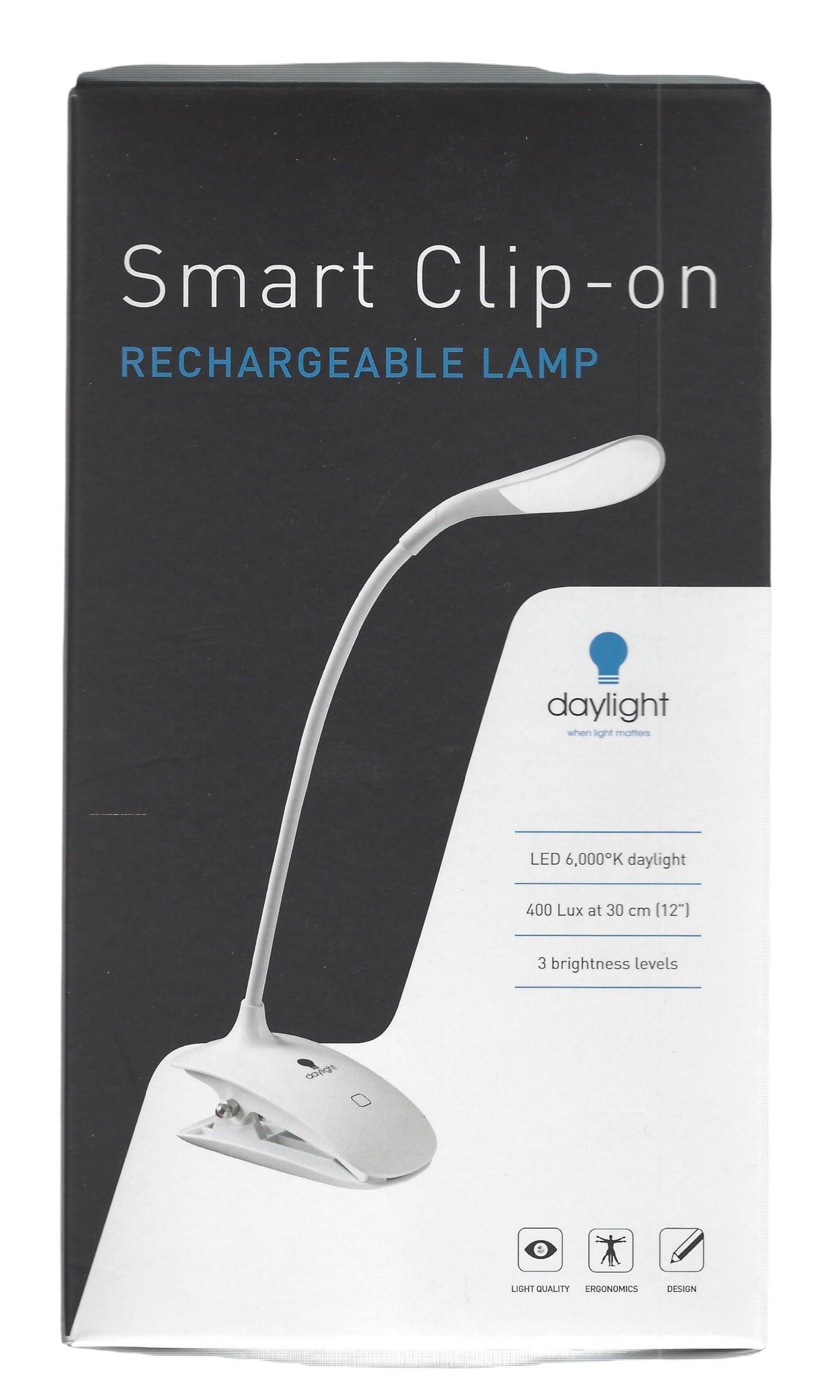 Smart Clip-on Rechargeable Lamp