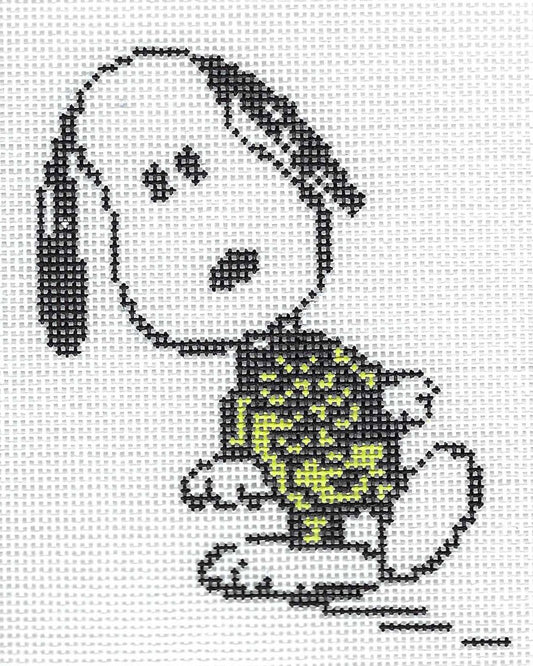 PEANUTS Halloween - Snoopy in Skeleton Costume