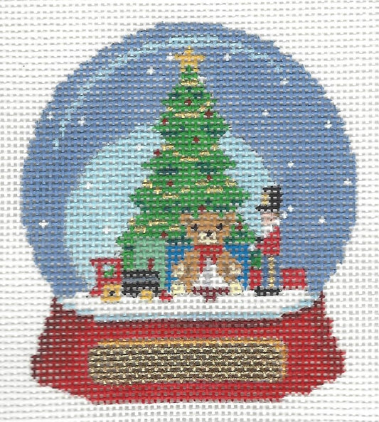 Snowglobe - Christmas Tree with Toys
