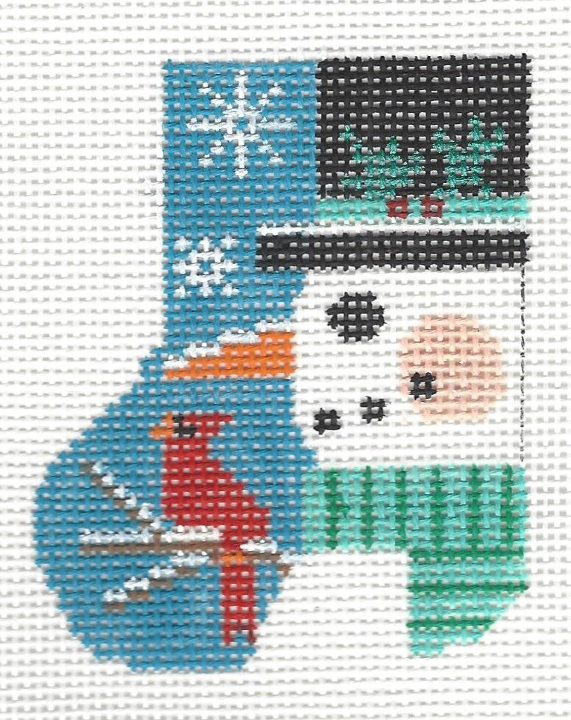 Petite Sock - Snowman