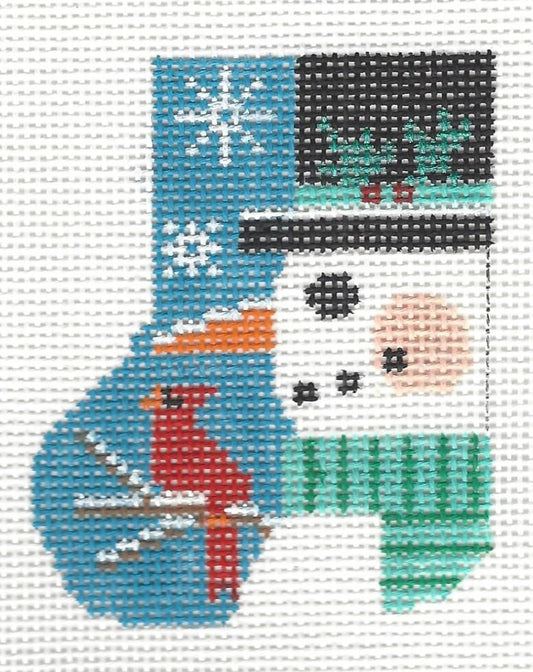 Petite Sock - Snowman