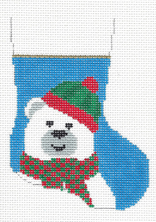 Mini Sock - Polar Bear