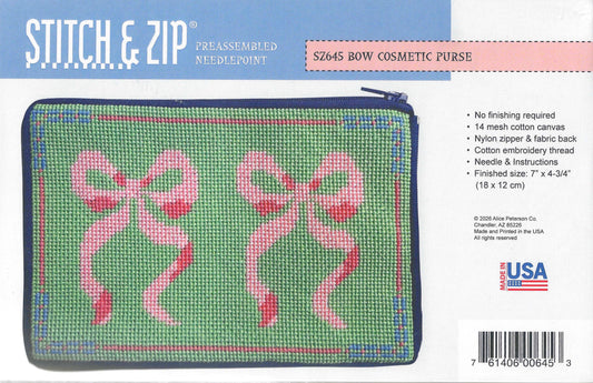 Bow Cosmetic Purse
