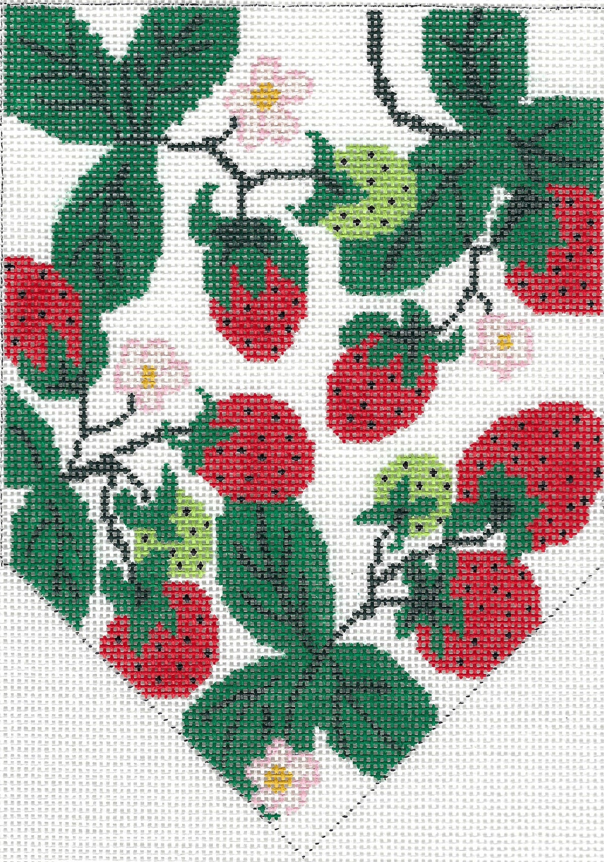 Strawberry Banner with Stitch Guide