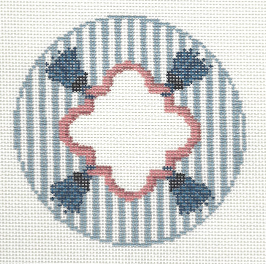 Striped Tassel - Blue