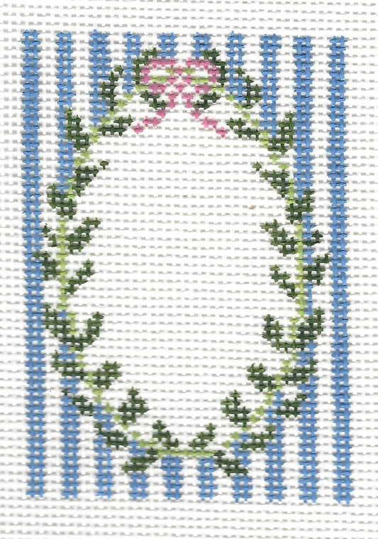 Striped Wreath Insert