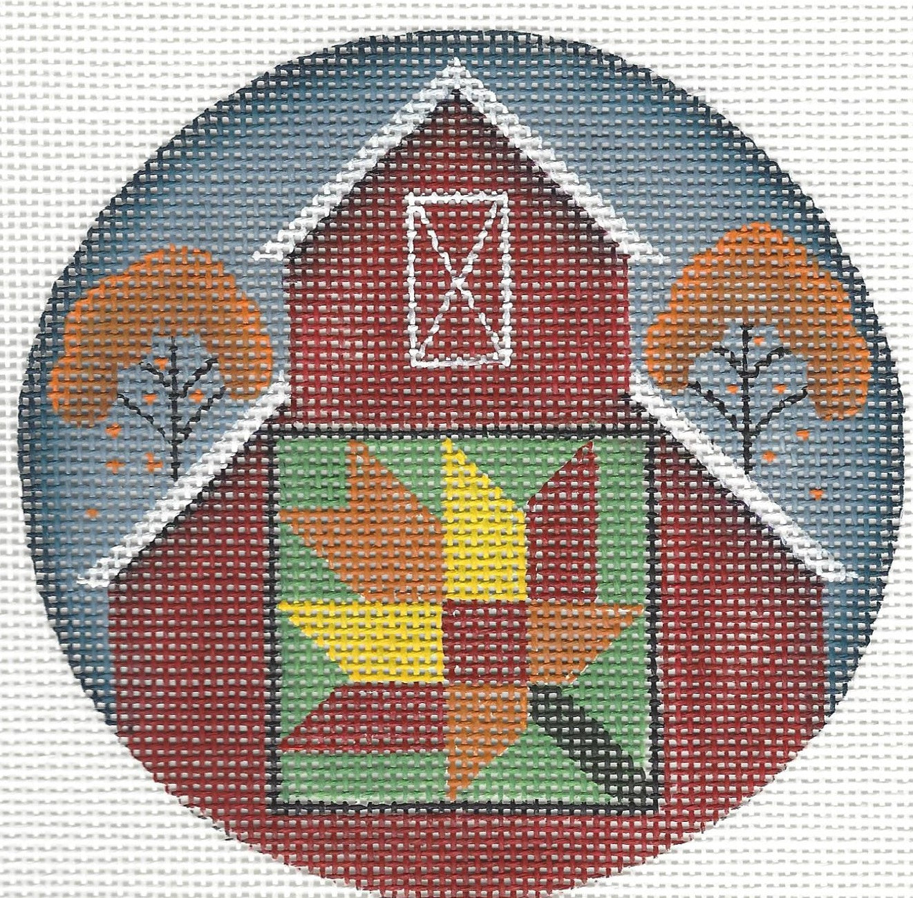 Barn - Fall Round