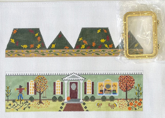 Thanksgiving House Hinged Box