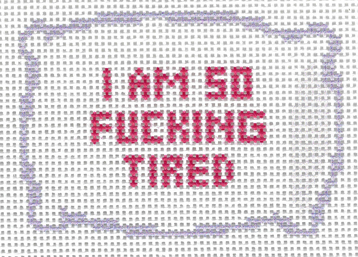 I am so . . .