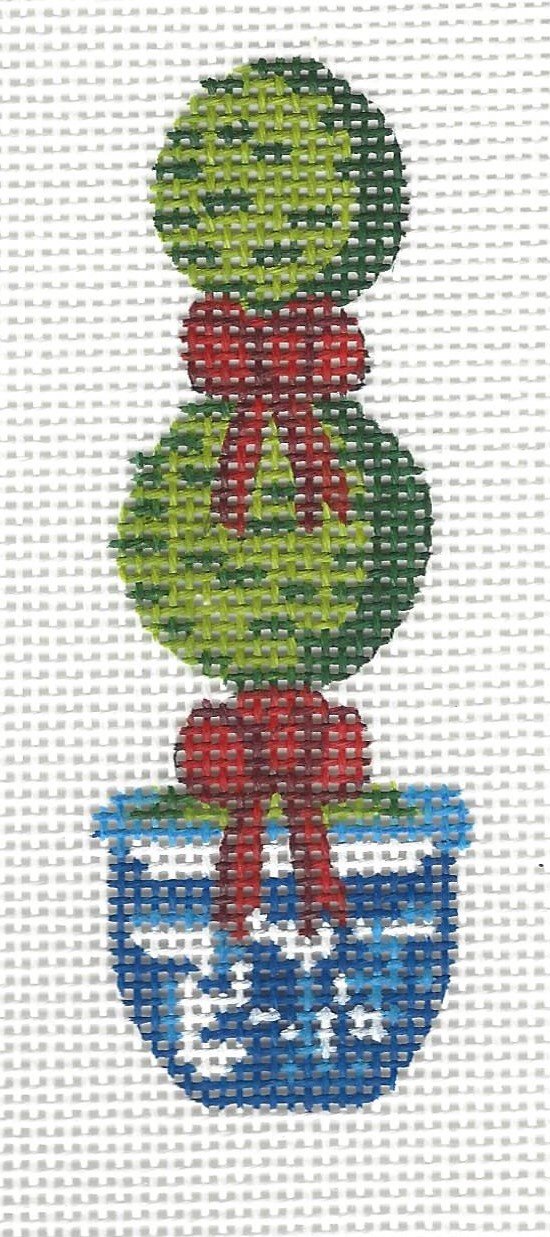 Topiary Red Bow