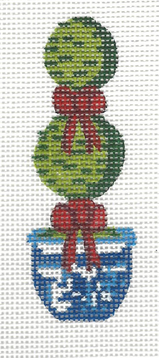 Topiary Red Bow