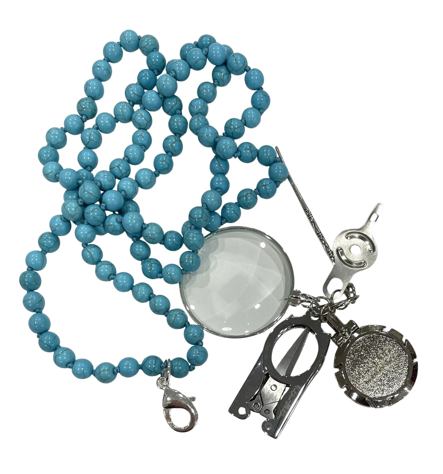 Chatelaine - Turquoise Beads