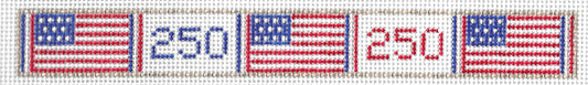 USA 250 Flags Key Fob