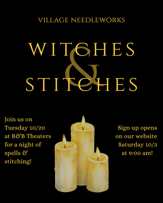 October 20th - Witches & Stitches