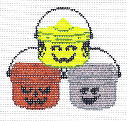 Vintage Boo Buckets