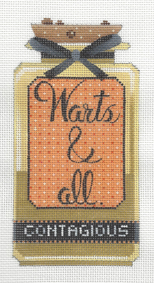 Halloween Bottle - Warts & all