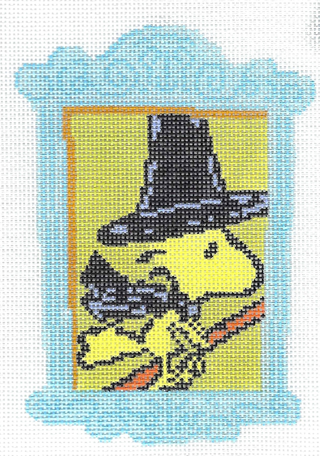 PEANUTS Halloween - Framed Woodstock as Witch