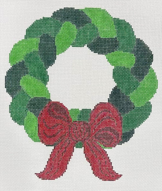 Braided Christmas Wreath with Box