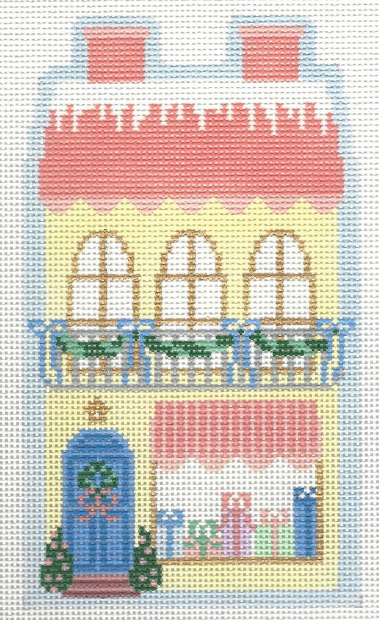 Christmas Village - Yellow Shop