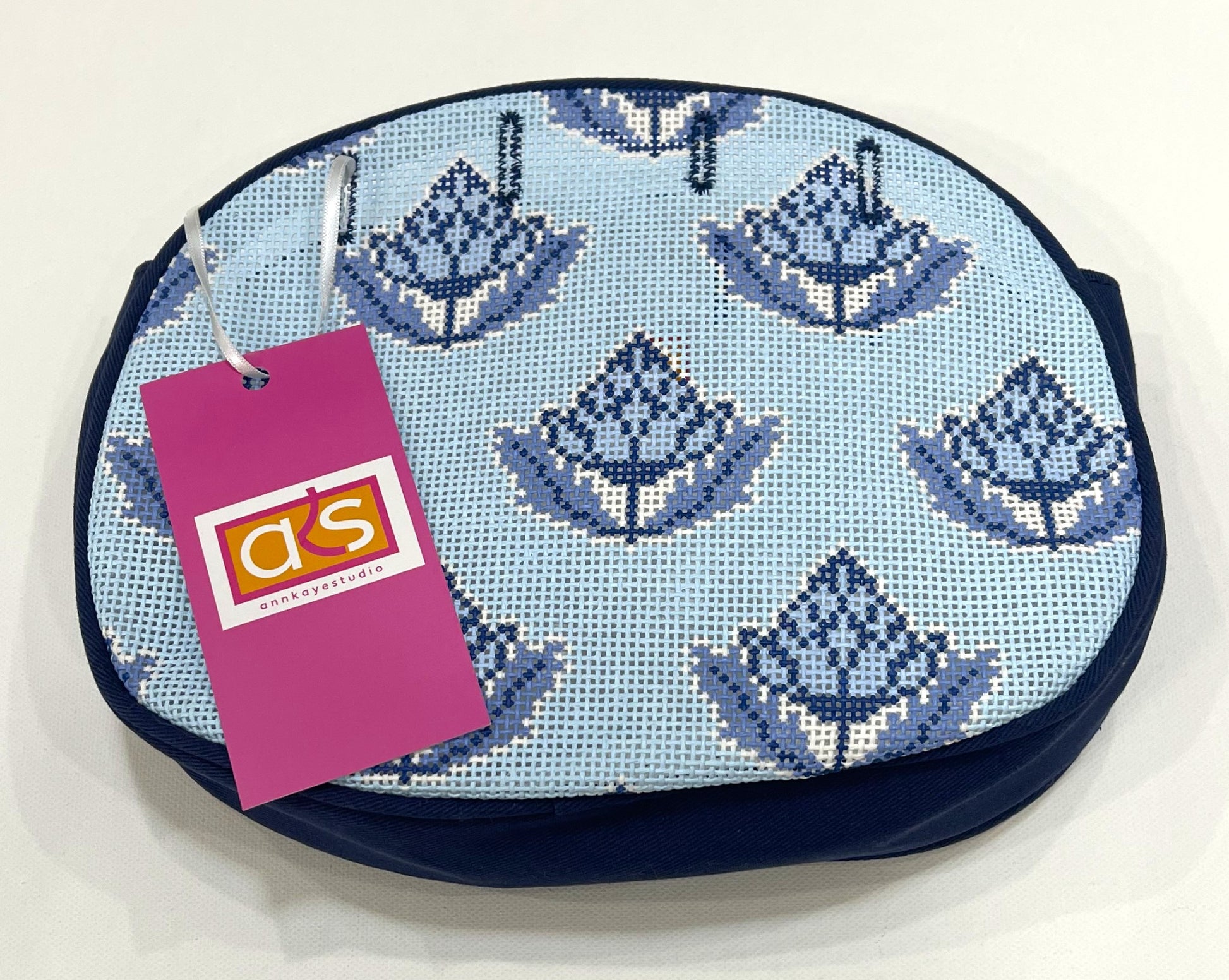 Ann Kaye Bermuda Bag - Blue Dibba
