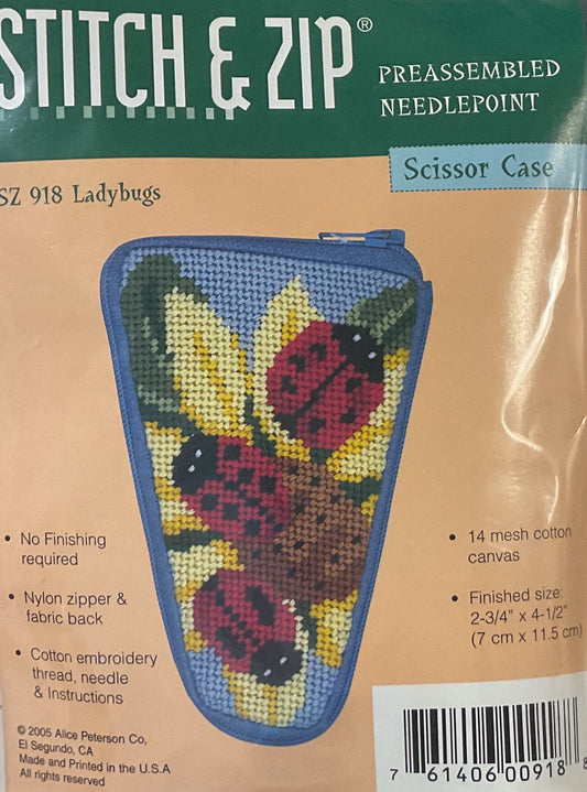 Ladybugs Scissors Case