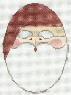Santa Face Oval
