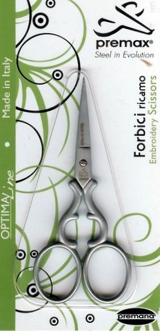 Premax Matte Chrome Embroidery Scissors