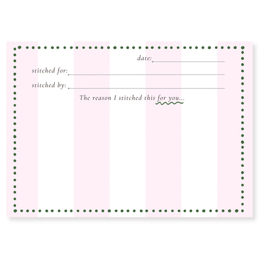 Debbie Dot Correspondence Cards - Pink